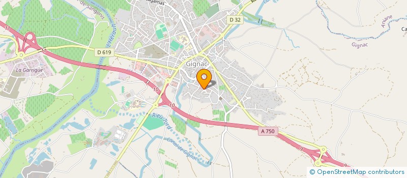 localisation de l'entreprise MONSIEUR YACINE BENSAID à GIGNAC