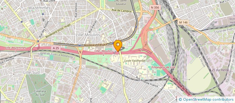 localisation de l'entreprise MONSIEUR YACINE BENYAHIA  LAGNIEU