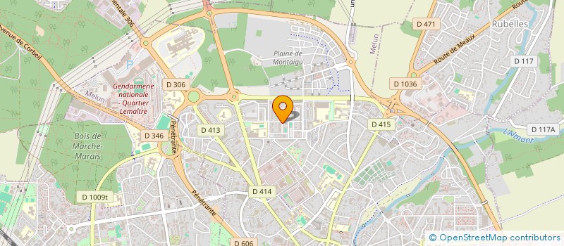 localisation de l'entreprise MONSIEUR YACINE BENYAHIA  MELUN