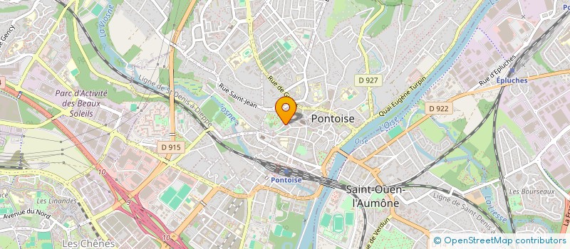 localisation de l'entreprise MONSIEUR YACINE BOUDIA à PONTOISE
