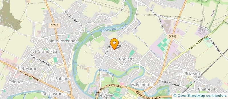 localisation de l'entreprise MONSIEUR YACINE BOUDJEMA à NIORT