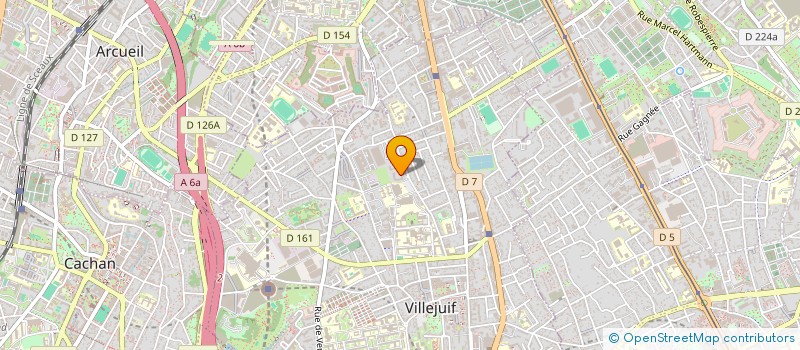 localisation de l'entreprise MONSIEUR YACINE BOULKENAFET à VILLEJUIF