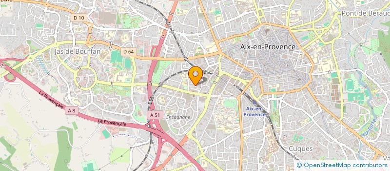 localisation de l'entreprise MONSIEUR YACINE BOUNOUA  AIX-EN-PROVENCE
