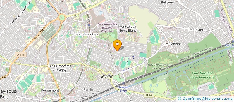 localisation de l'entreprise MONSIEUR YACINE BOUQSI à SEVRAN