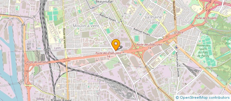 localisation de l'entreprise MONSIEUR YACINE BOUYAHIAOUI  VENISSIEUX