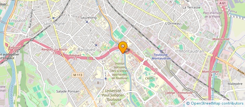 localisation de l'entreprise MONSIEUR YACINE BOUZERARA à TOULOUSE