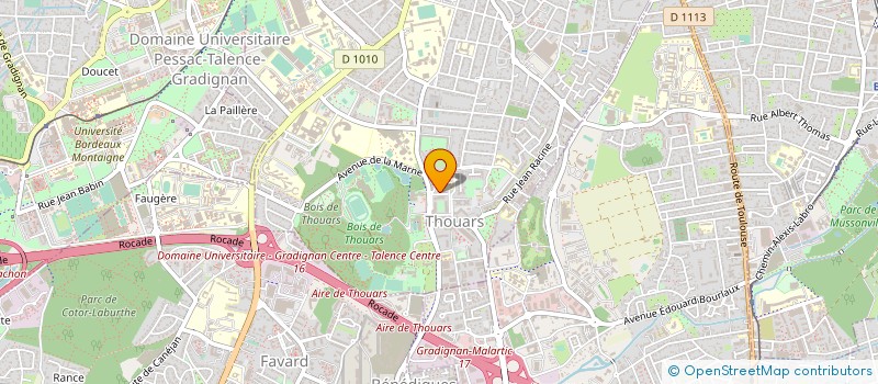 localisation de l'entreprise MONSIEUR YACINE BRAHIMI  TALENCE