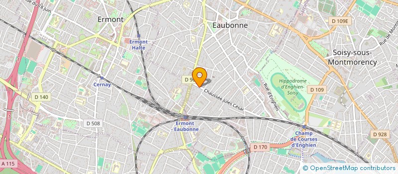 localisation de l'entreprise MONSIEUR YACINE BRAHMI à EAUBONNE