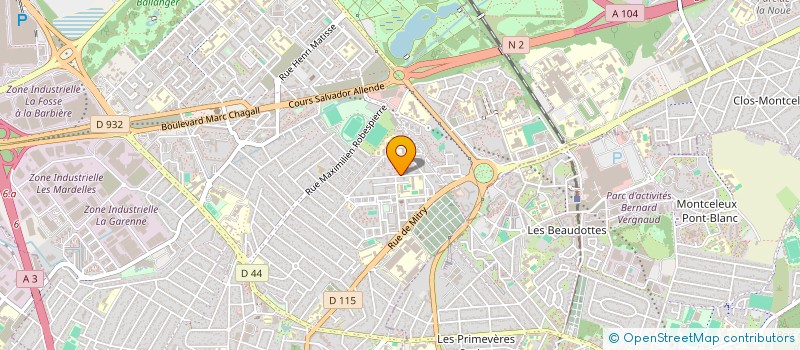 localisation de l'entreprise MONSIEUR YACINE CHELEF à AULNAY-SOUS-BOIS