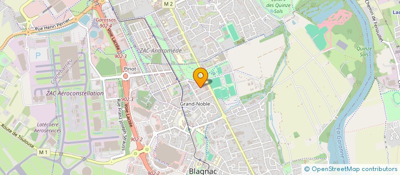 localisation de l'entreprise MONSIEUR YACINE CHERIFI à BLAGNAC