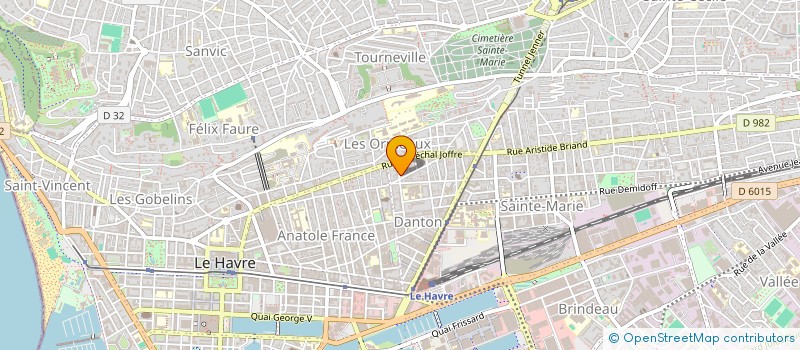 localisation de l'entreprise MONSIEUR YACINE CHETTOUH à LE HAVRE