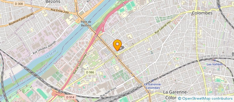 localisation de l'entreprise MONSIEUR YACINE DAB  COLOMBES