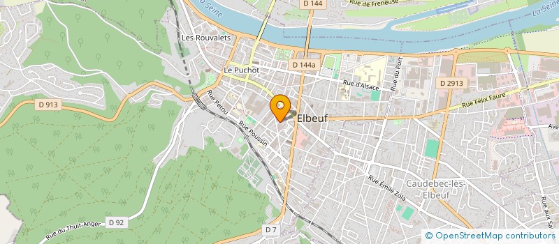 localisation de l'entreprise MONSIEUR YACINE DAHMOUNI à ELBEUF