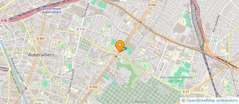 localisation de l'entreprise MONSIEUR YACINE DEHAS  PANTIN