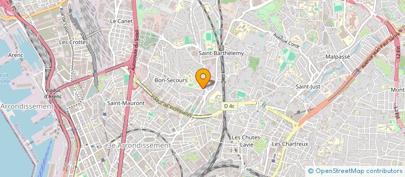 localisation de l'entreprise MONSIEUR YACINE DJEBLI à MARSEILLE