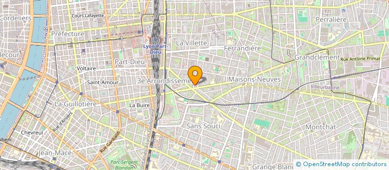 localisation de l'entreprise MONSIEUR YACINE DJOUDI  LYON