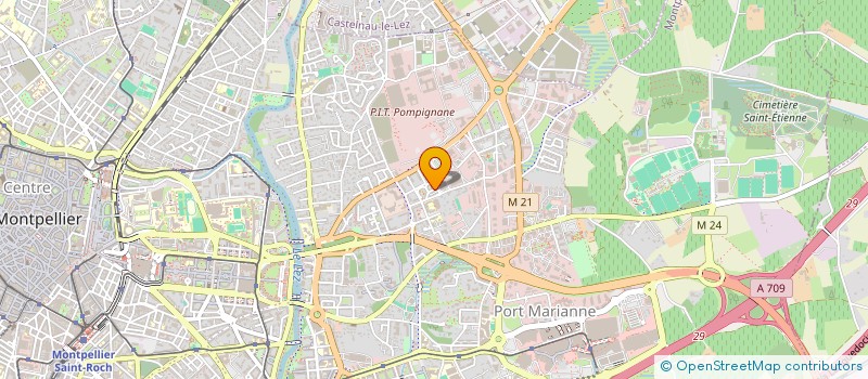 localisation de l'entreprise MONSIEUR YACINE DJOURDEM à MONTPELLIER