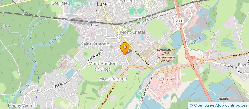 localisation de l'entreprise MONSIEUR YACINE EL ABDI ABDI  LURE