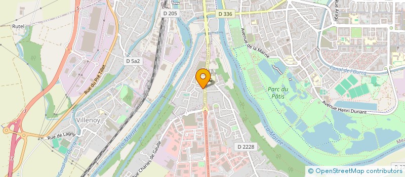 localisation de l'entreprise MONSIEUR YACINE EL ATTAR à COULOMMIERS