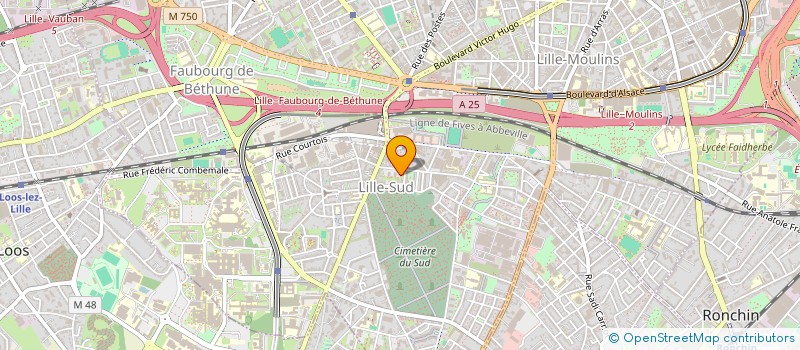 localisation de l'entreprise MONSIEUR YACINE EL MOHANNI  LILLE