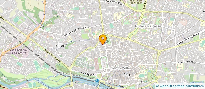 localisation de l'entreprise MONSIEUR YACINE EL TOUNI à PAU