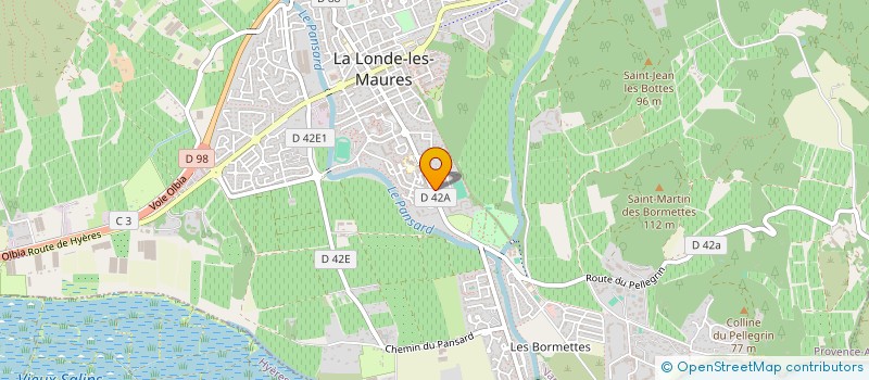 localisation de l'entreprise MONSIEUR YACINE ELMARZOUKI  LA LONDE-LES-MAURES