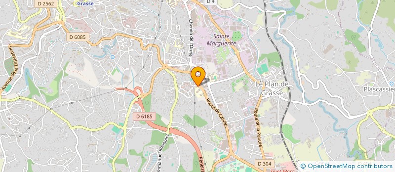localisation de l'entreprise MONSIEUR YACINE FADHLAOUI à GRASSE