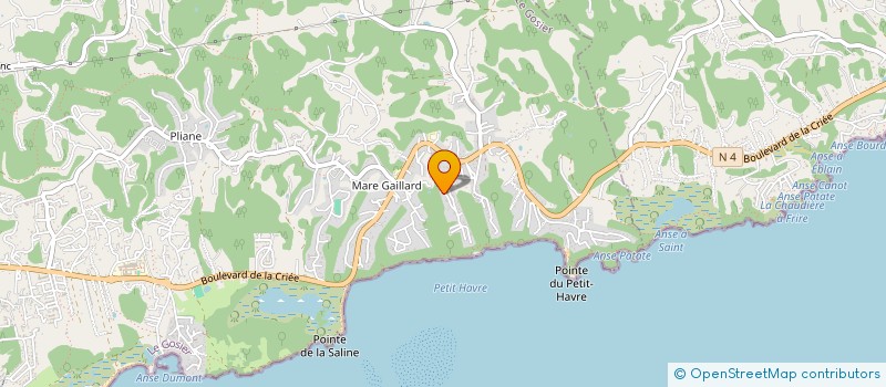 localisation de l'entreprise MONSIEUR YACINE FENNOUR  LE GOSIER