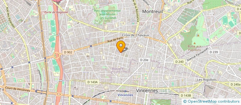 localisation de l'entreprise MONSIEUR YACINE FERHI DIT FERHAT à MONTREUIL