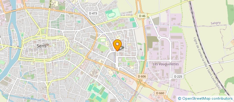 localisation de l'entreprise MONSIEUR YACINE FLORET à SENS