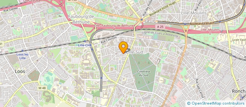 localisation de l'entreprise MONSIEUR YACINE GANOUNE à LILLE