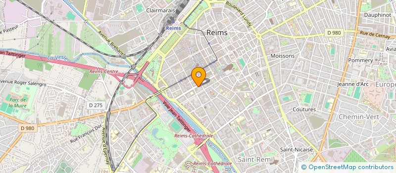 localisation de l'entreprise MONSIEUR YACINE GHAYE à REIMS