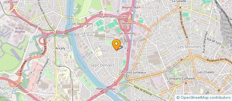 localisation de l'entreprise MONSIEUR YACINE GOUBA à TOULOUSE