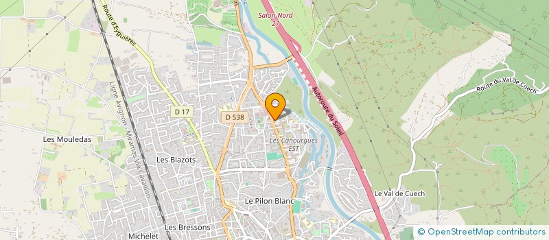 localisation de l'entreprise MONSIEUR YACINE GUERNICHE  SALON-DE-PROVENCE