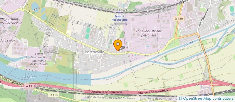 localisation de l'entreprise MONSIEUR YACINE HADDADJ  PORCHEVILLE