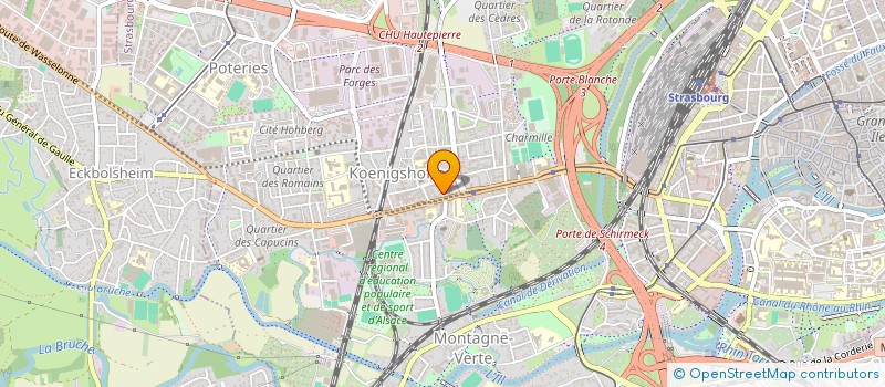 localisation de l'entreprise MONSIEUR YACINE HAFDI à STRASBOURG