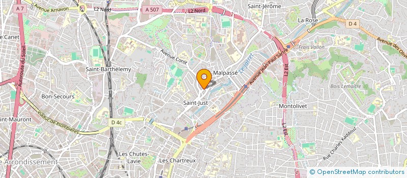 localisation de l'entreprise MONSIEUR YACINE HAFFOU à MARSEILLE 13EME