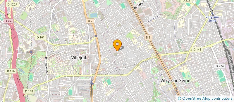 localisation de l'entreprise MONSIEUR YACINE HAMICI  VITRY-SUR-SEINE