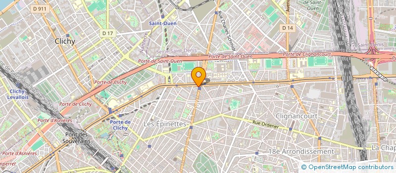 localisation de l'entreprise MONSIEUR YACINE HAMOUCHE  PARIS