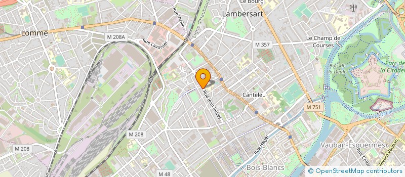 localisation de l'entreprise MONSIEUR YACINE HANANE à LILLE
