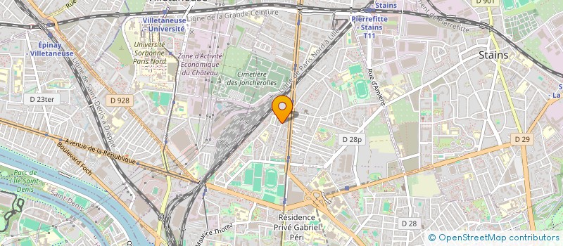 localisation de l'entreprise MONSIEUR YACINE HLOUL à PIERREFITTE-SUR-SEINE
