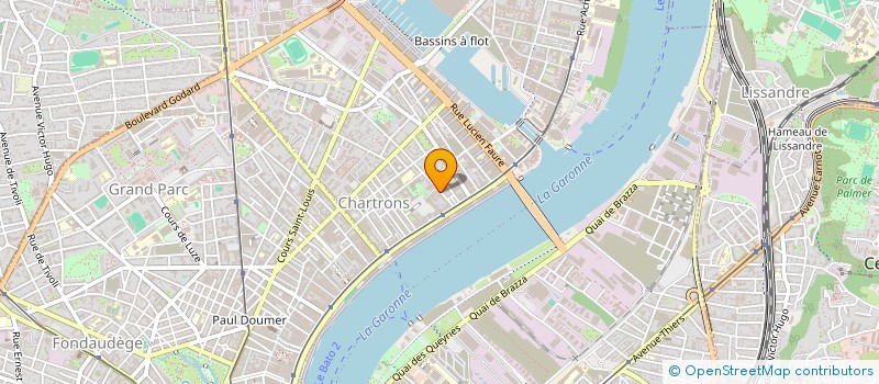 localisation de l'entreprise MONSIEUR YACINE IBRAHIM ABU ELKHEIR  BORDEAUX