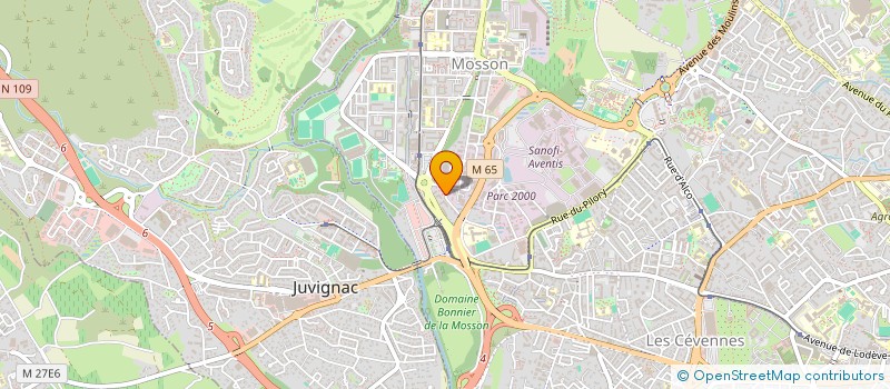 localisation de l'entreprise MONSIEUR YACINE JOUDAR à MONTPELLIER