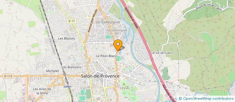 localisation de l'entreprise MONSIEUR YACINE KADDOUR REBIHA  SALON-DE-PROVENCE