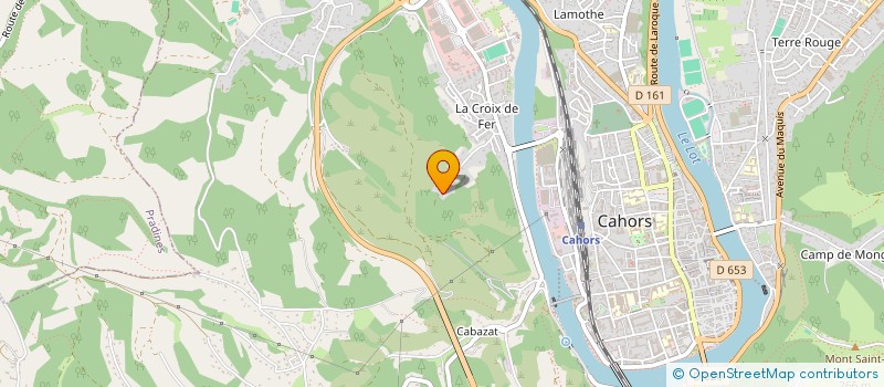 localisation de l'entreprise MONSIEUR YACINE KAFFEL  CAHORS