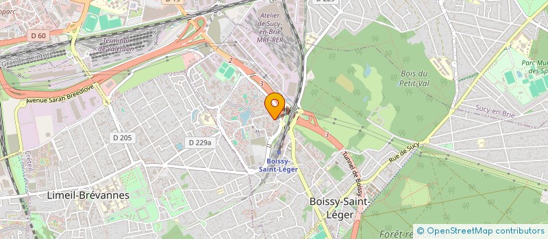 localisation de l'entreprise MONSIEUR YACINE KEDDOUH à BOISSY-SAINT-LEGER