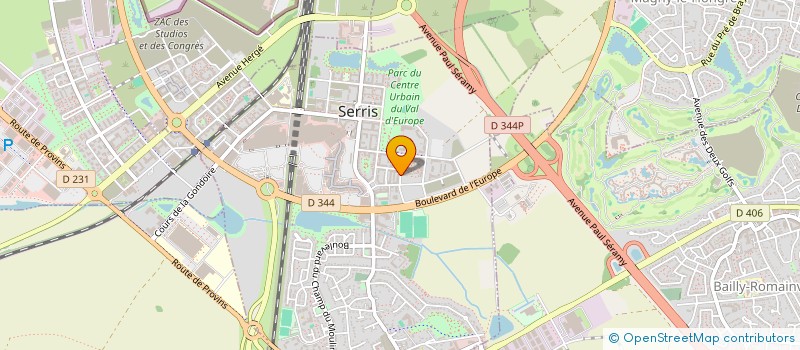 localisation de l'entreprise MONSIEUR YACINE KERBI à SERRIS