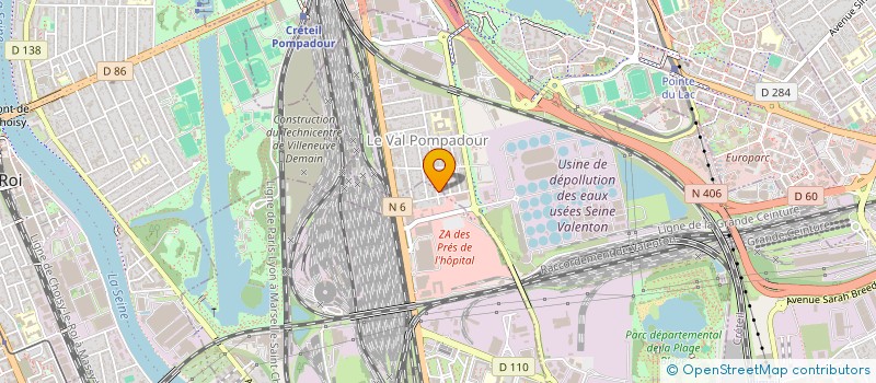 localisation de l'entreprise MONSIEUR YACINE KHARBACHI  VILLENEUVE-SAINT-GEORGES