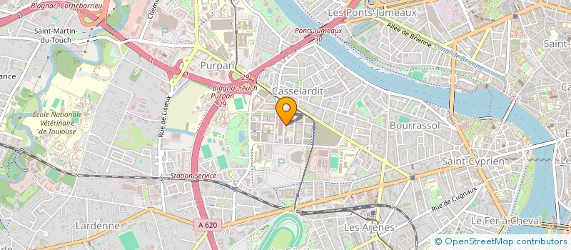 localisation de l'entreprise MONSIEUR YACINE KHERRAZ à TOULOUSE