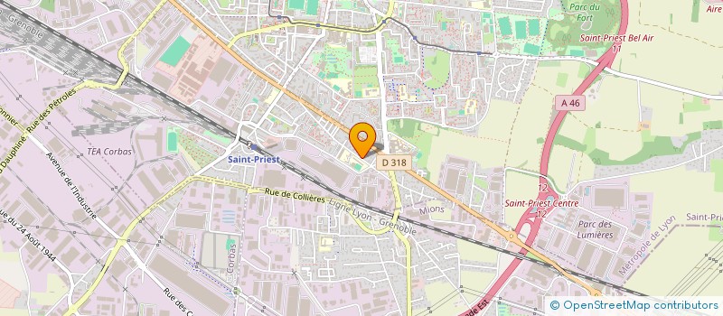 localisation de l'entreprise MONSIEUR YACINE LABIDI  SAINT-PRIEST